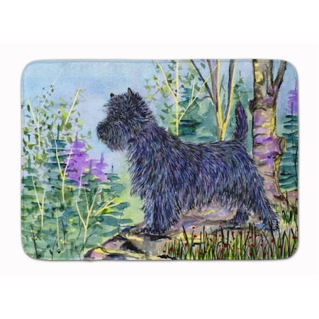 Carolines Treasures Cairn Terrier Machine Washable Memory Foam Mat SS8665RUG